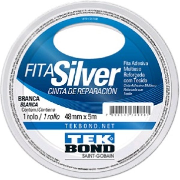 Cinta Ductape 48Mm X 5M Blanca Tb