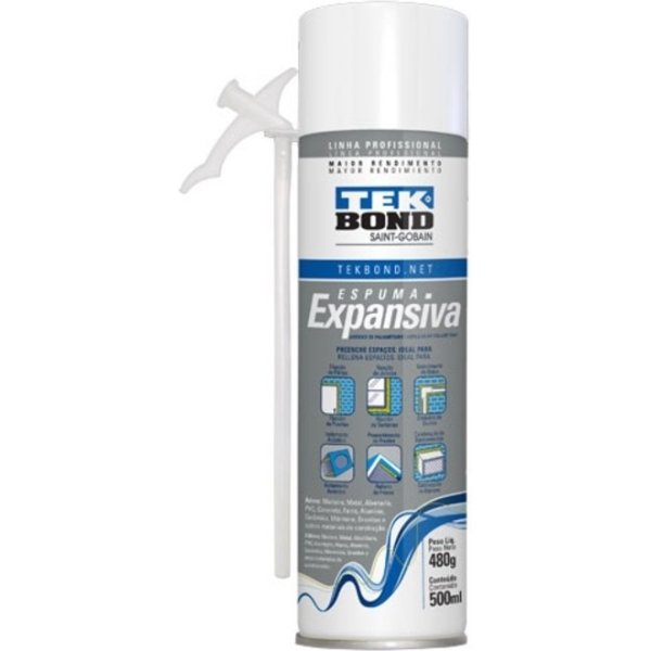 Espuma Poliuretano Profesional 480G Gris Tb