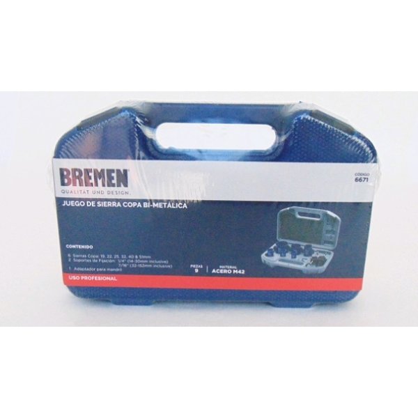 Juego Sierra Copa 9Pzs Bremen 6671