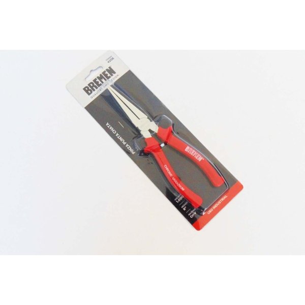 Pinza Punta Chata 8" Industrial Bre4206