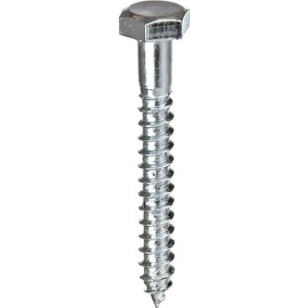 X12 Tirafondo Zinc 1/4 X 2 (50)