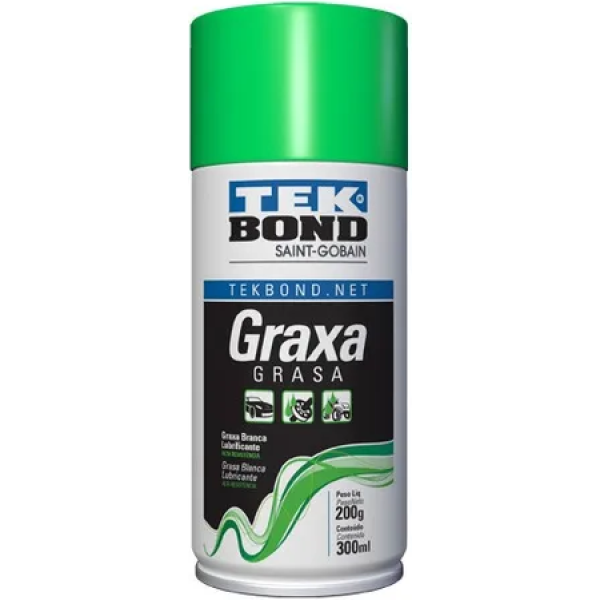 Grasa Lubricante En Aerosol Blanco 300Ml Tb