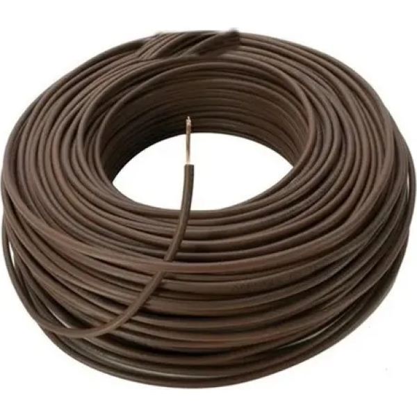 Cable Unipolar C4 1X4 Marron X Mt Homologado - Presentación: 100 Unidades