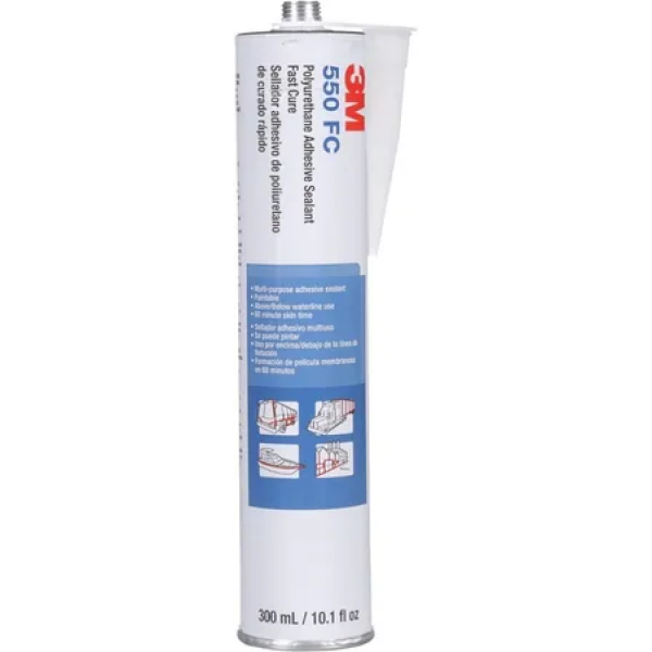 Adhesivo Poliuret Pu550 Gris 310Ml Cartucho 3M