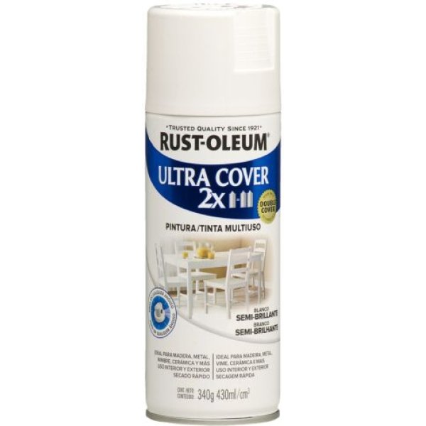 Aerosol Ultra Cover 2X Bl Semi Br 340G Rust-Oleum